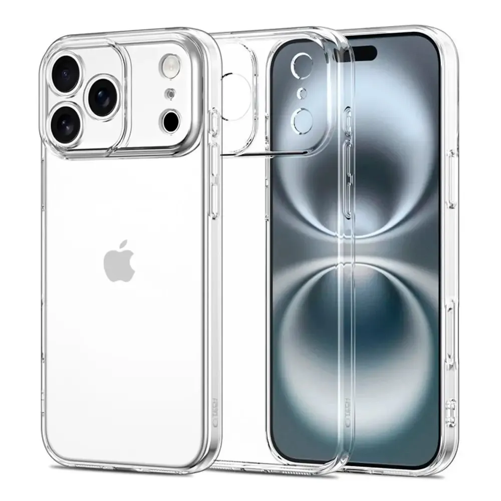 Capa Tech-Protect iPhone 17 Pro FlexAir Transparent