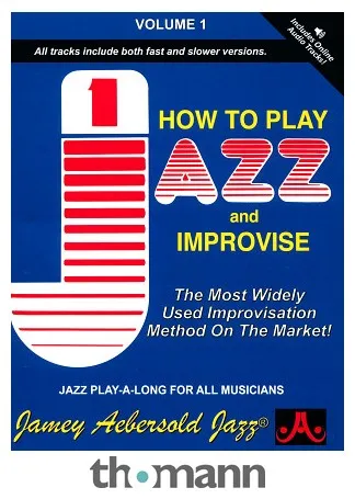 Jamey Aebersold How To Play Jazz Improvise 1 E