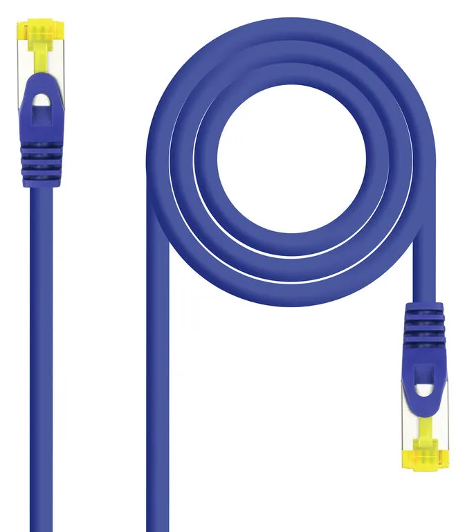 Cabo de Rede Nanocable RJ45 LSZH CAT.6A SFTP AWG26 2 M Azul