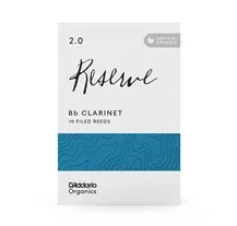 Palheta de Clarinete Sib 2.0 D'Addario Organic Reserve