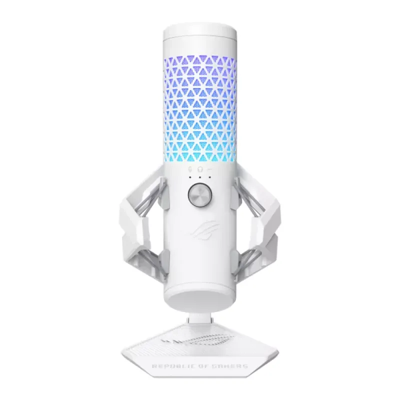 Microfone ASUS ROG Carnyx USB Gaming - Moonlight White