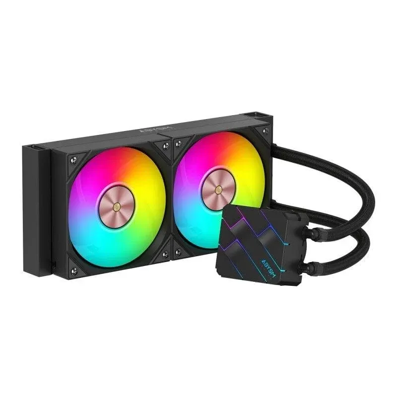 Refrigeração Líquida Abysm Oceanic Tide 240mm 3 Ventoinhas ARGB Alumínio