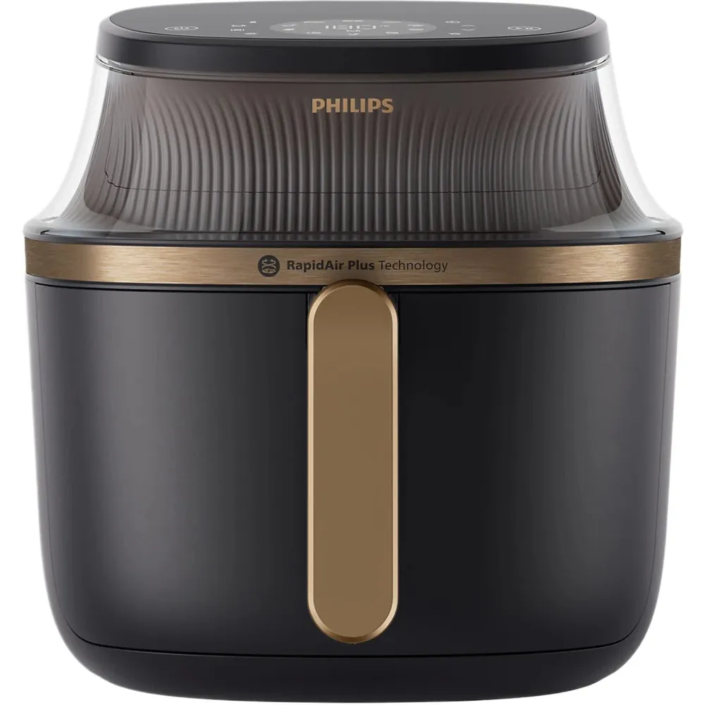 Fritadeira Air Fryer 3000 Series NA342/00 7,2L 2000W (Preto/Dourado) - PHILIPS