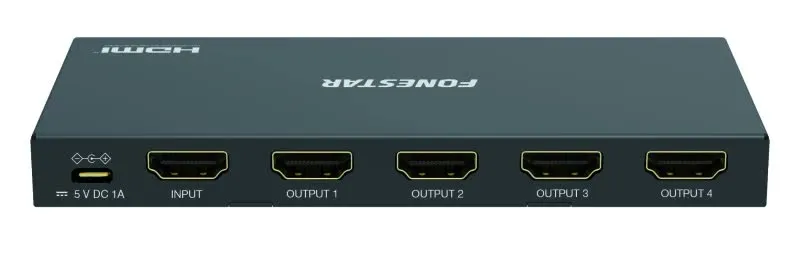 Distribuidor amplificador HDMI 1 x 4 - FO-22S4ED