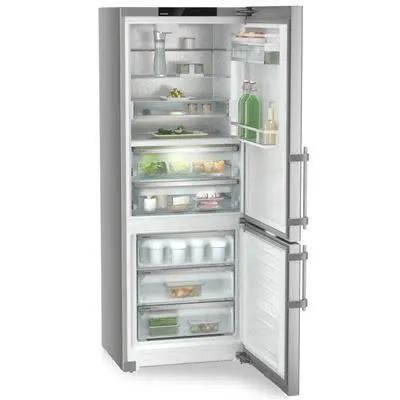 Frigorífico Combinado Liebherr CBNsda 775i | 201,5x74,7x67,5 cm | 473 L | A | Prateado