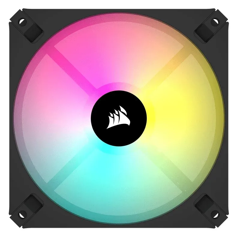 Ventoinha Corsair iCUE AR120 Digital RGB 120mm Preta