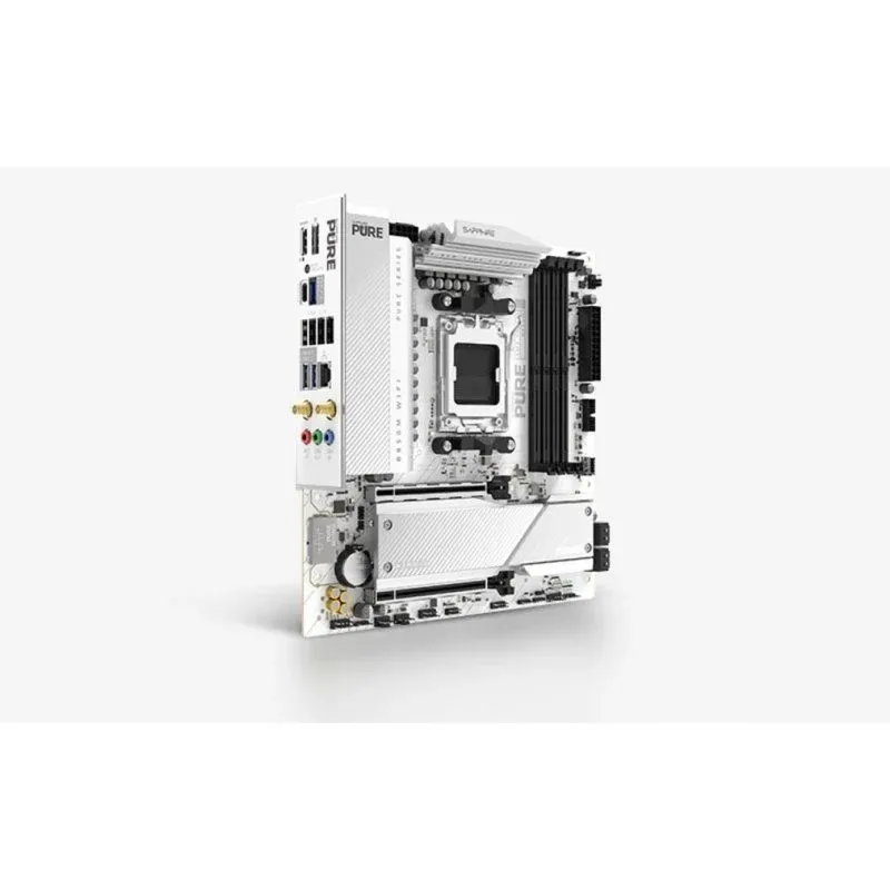 Motherboard Sapphire PURE B850M WIFI B850 AM5 DDR5 micro ATX WiFi 6E 2.5GbE M.2