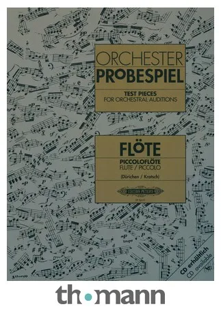 Edition Peters Orchester Probespiel Flöte