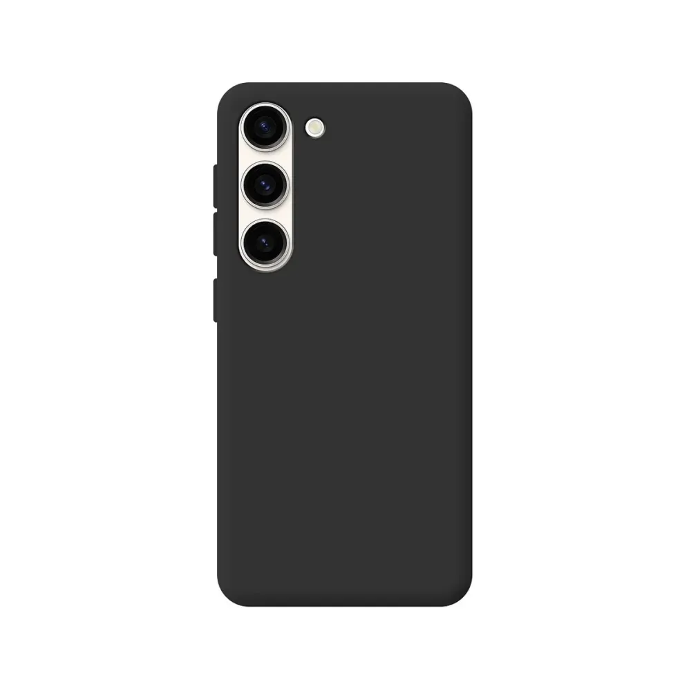Capa Silicone Samsung Galaxy S23 Preta