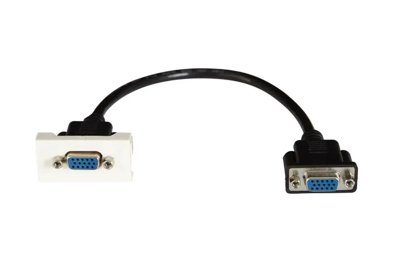 Conector VGA HD15 F. p/ Painel Ligação 1/2 20cm - WP-61V-02