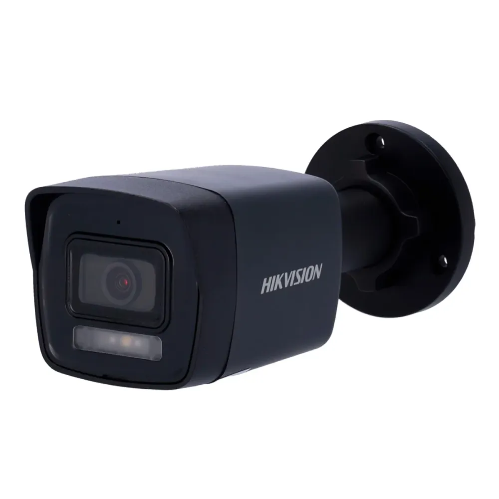 Câmara de Segurança IP Hikvision Value Bullet PoE 4MP 2.8mm Exterior IP67 - DS-2CD1043G2-LIU(2.8mm)(BLACK)