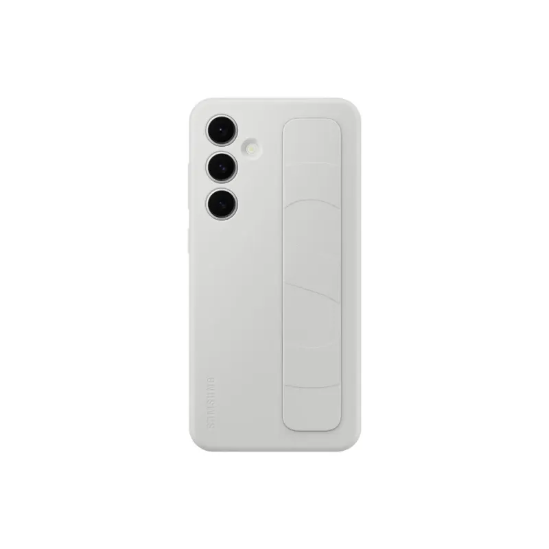 Capa Samsung Standing com Fita S24 FE Cinzenta