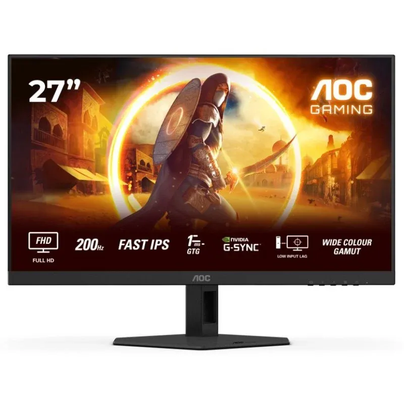 Monitor AGON by AOC 27" 27G4HRE Fast IPS FHD 200Hz 0.5ms G-SYNC Compatible