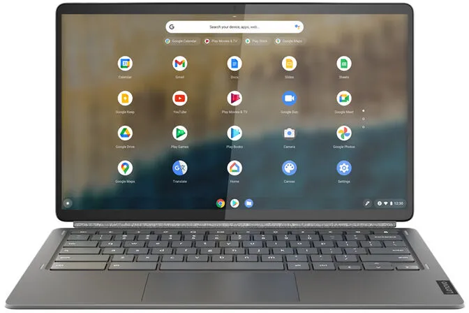 Portátil Lenovo IdeaPad Duet Chromebook 13.3" SC7180 8GB 256GB OLED Touch + Active Pen