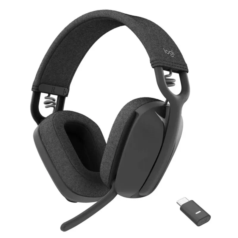 Logitech Zone Vibe Headset Sem Fios Grafite Versão Teams