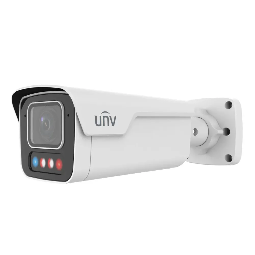 Câmara de Segurança IP Uniview Prime Bullet PoE 4MP 2.8-12mm IP67 NEMA 4X ColorHunter Branca - IPC2B14SE-ADZKMC-WP-I1