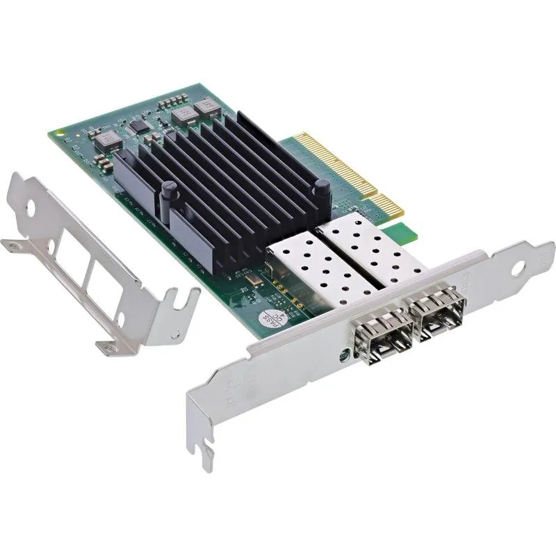 Tarjeta de Red InLine 51131A PCIe 2.0 SFP+ 10 Gbit/s Dual Passiva