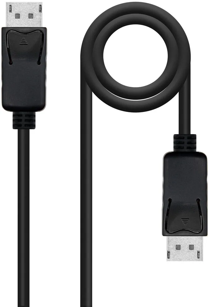 Cabo DisplayPort 1.2 CCS Nanocable DP M/M 1 M Preto