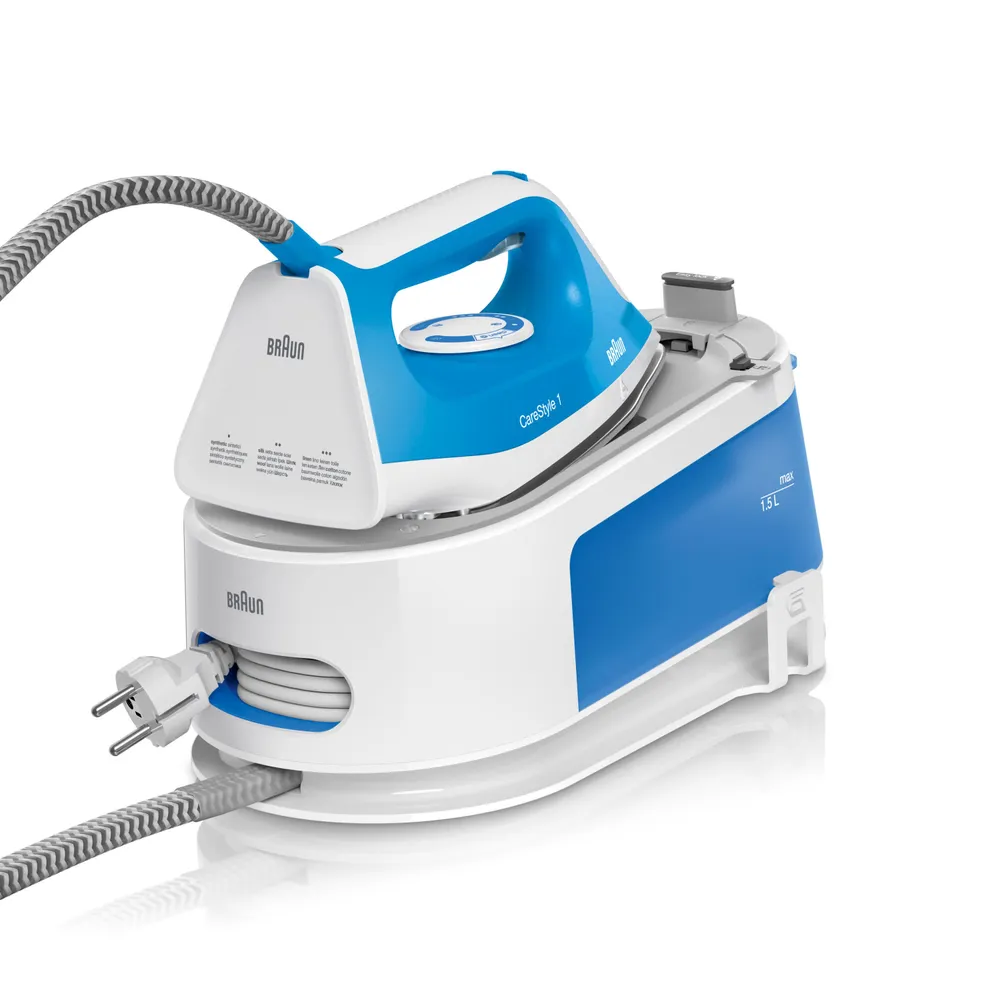 Ferro de Engomar c/ Caldeira 2400W Base Super Ceramica 3D - BRAUN