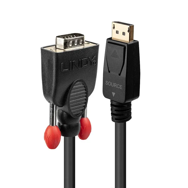 Cabo Lindy Display Port para VGA 1m 41941
