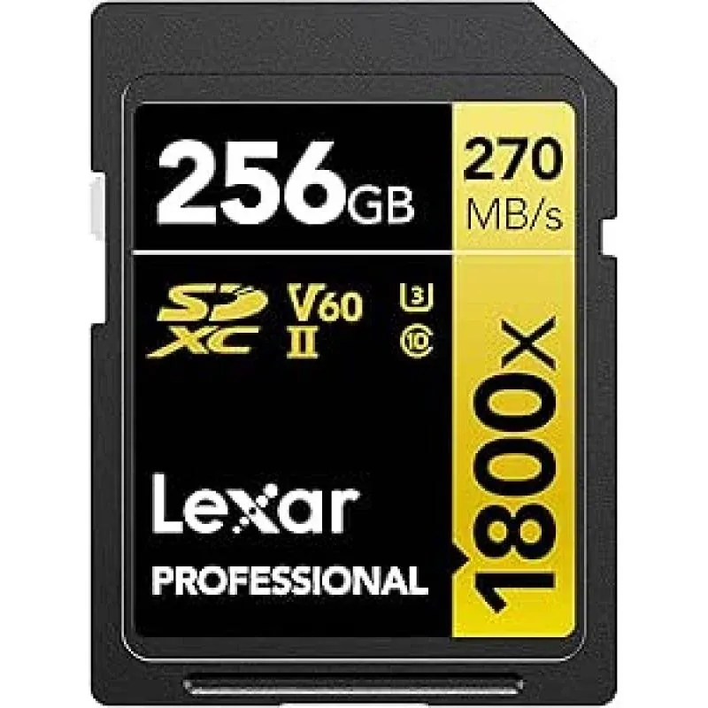 Cartão de Memória Flash Lexar 256 GB Sdxc Classe 10