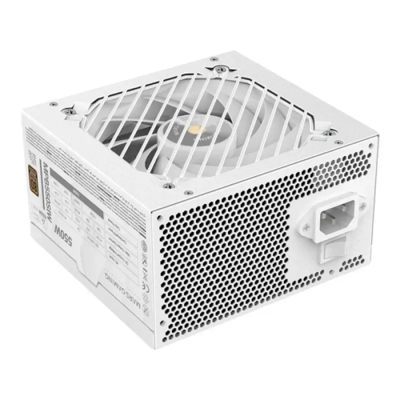 Fonte de Alimentação ATX Mars Gaming MPB550SI 500W 80 Plus Bronze Branca