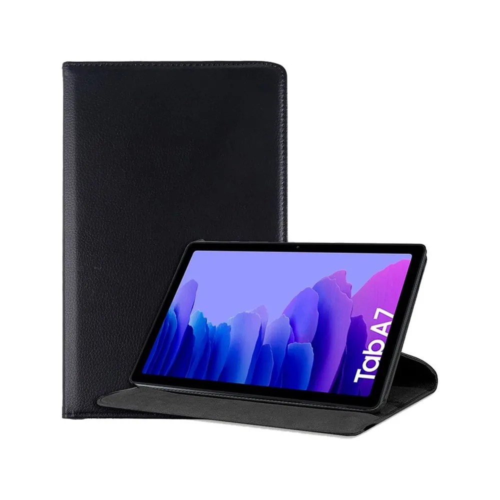 Capa Flip Cover Samsung Tab A7 2020 Preta