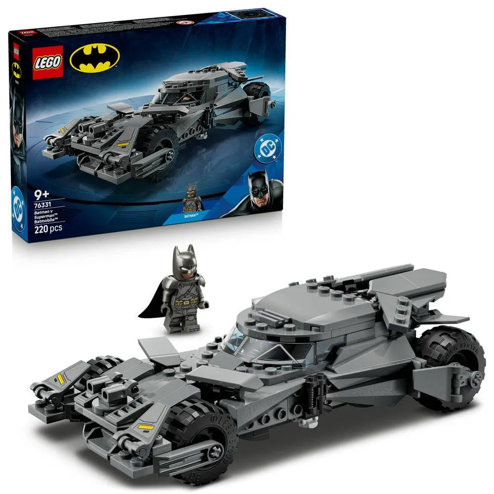 LEGO Super Heroes: Batmobile de Batman vs Superman | Idades 9+ | 220 Peças | Item 76331
