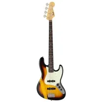 Fender Made in Japan Traditional 2025 Collection 60s Jazz Bass Competition 3-Color Sunburst/Aged Natural