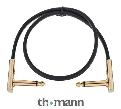 Harley Benton Pro-45 Gold Flat Patch Cable