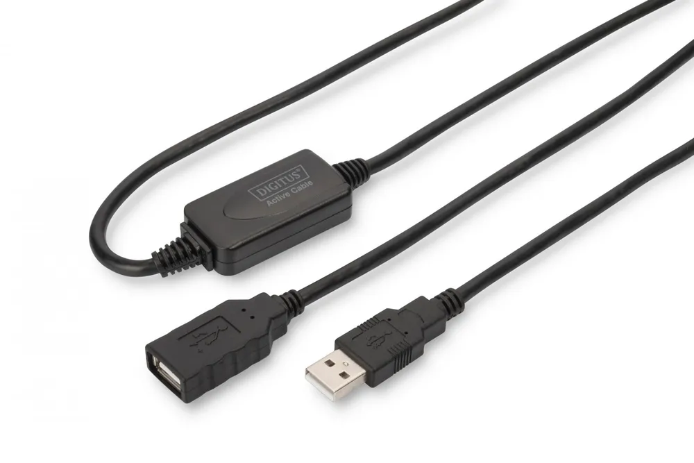 Digitus DA-73101 cabo USB USB 2.0 15 m USB A 0,48 Gbit/s DA-73101
