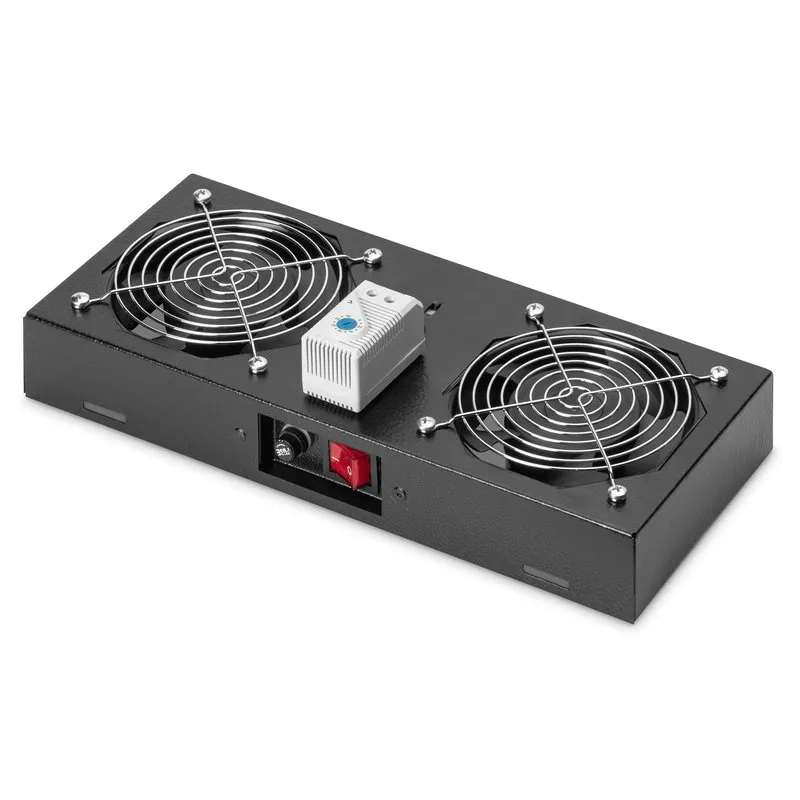 Digitus Roof Ventilation Unit for 483 mm (19") DN-19 FAN-2-WM-T-SW