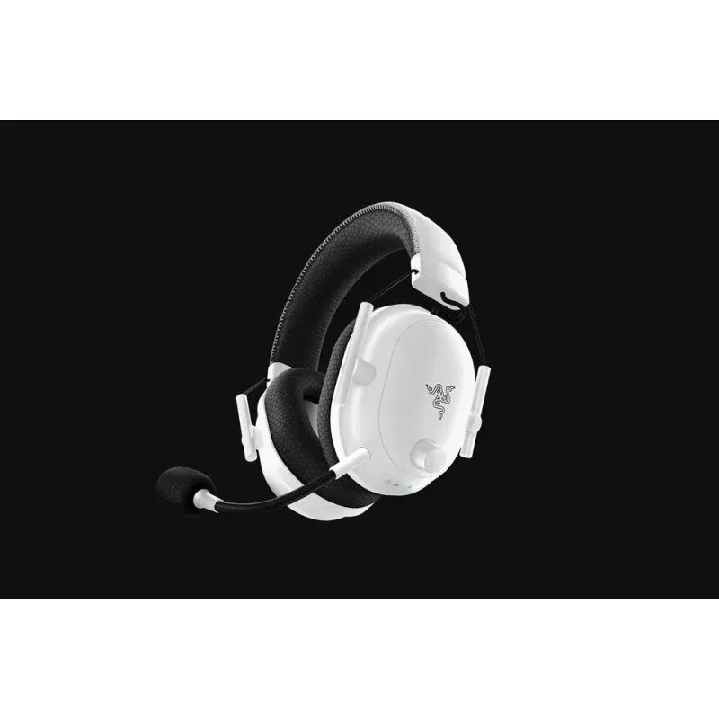 Auriculares Razer BlackShark V2 Pro sem fios Bluetooth Gaming com Cancelamento Passivo Branco