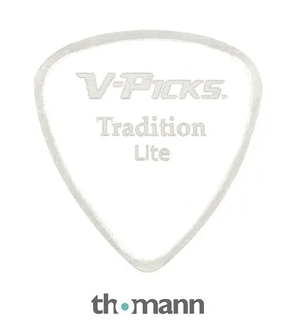 V-Picks Tradition Lite Ghost Rim