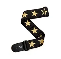 Correia Guitarra D'Addario 20T05 Woven Gold Star