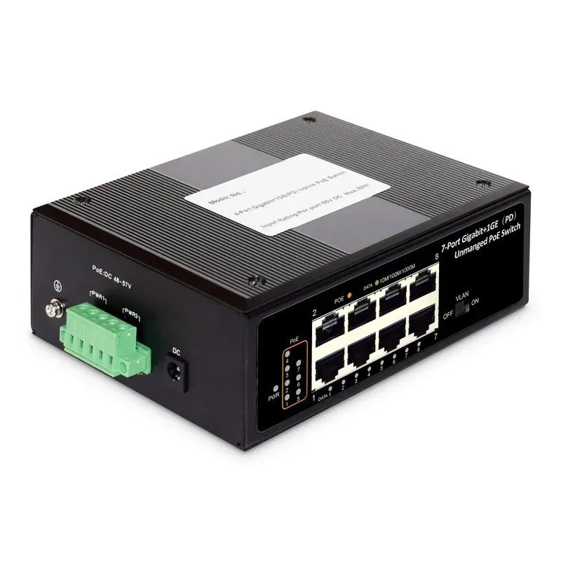 Digitus Switch 7 Portas PoE Gigabit x1 PD