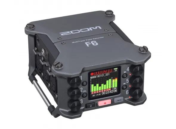 Zoom F6 Interface Áudio USB e Gravador Multi-Pistas Portátil