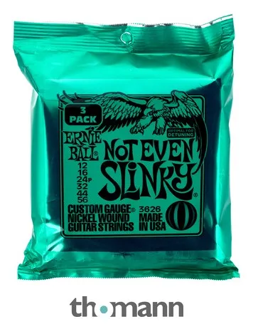 Ernie Ball Not Even Slinky 3-pack 3626