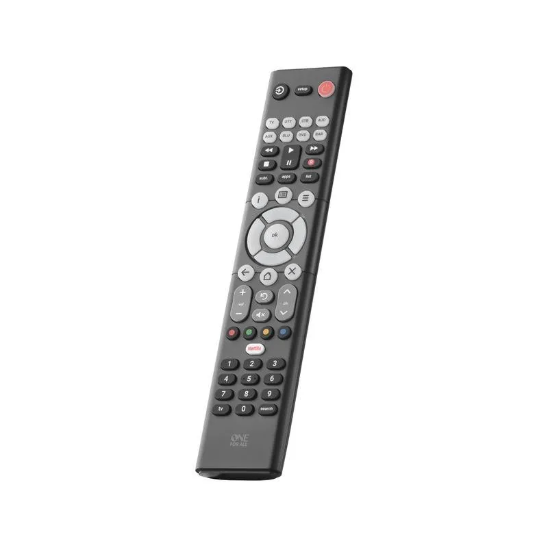Comando TV Remoto ONE FOR ALL URC1282 (Universal - Preto)