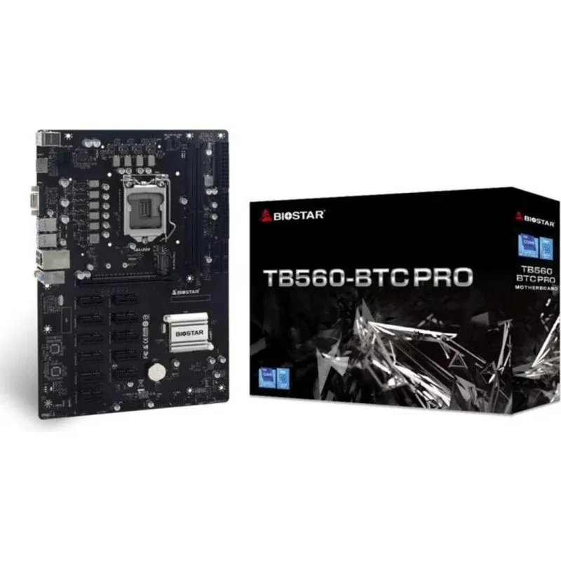 Motherboard Biostar TB560-BTC PRO Intel B560 LGA 1200 DDR4 ATX HDMI PCIe 4.0