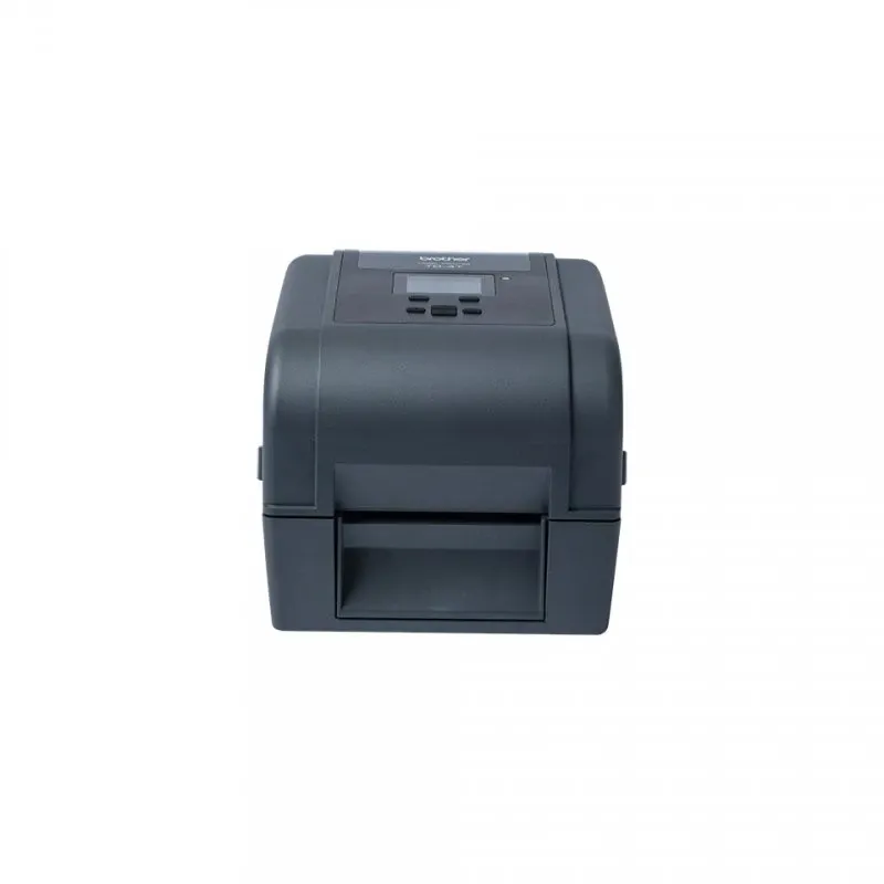 TD-4650TNWB - Impressora de etiquetas e talões de transferência térmica e tecnologia térmica direta para uso comercial com visor LCD a cores, conexão USB, USB Host, placa de rede, WiFi e Bluetooth e uma resolução de 203 ppp