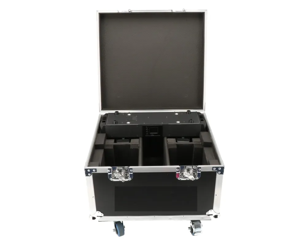 beamZ FCFTB Flightcase for 2 pieces Fuze Twin