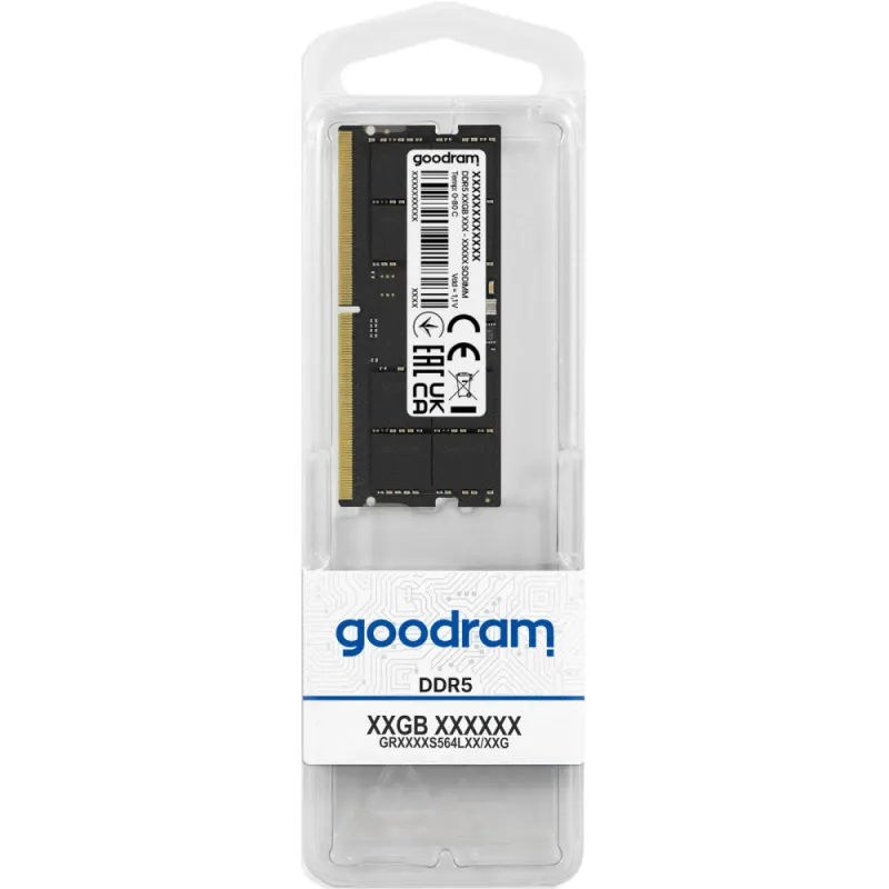 Memória RAM GoodRam GR5600D564L46S 16GB 1x16GB DDR5 5600MHz CL46 On-Die ECC SPD