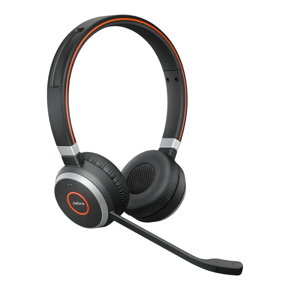 Jabra Evolve 65 UC Headset Bluetooth Preto
