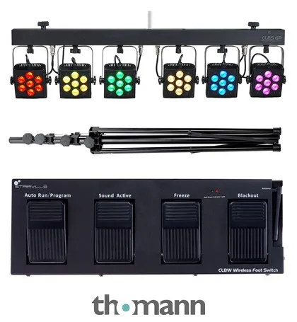 Stairville CLB5 6P RGB WW Compact Bundle