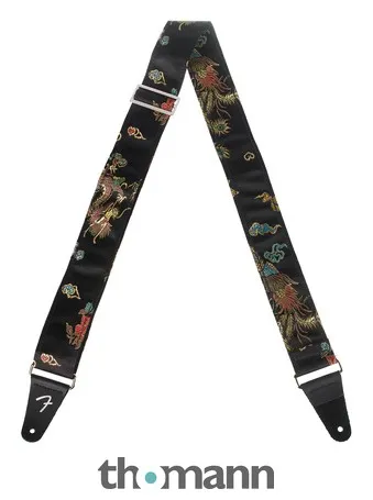 Fender Satin Dragon Strap BK