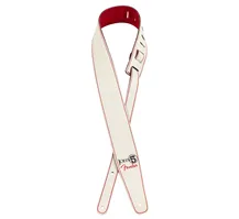 Correia de couro Fender John 5 White and Red