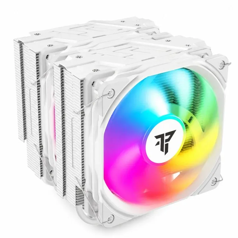 Cooler CPU Tempest Cooler 6Pipes White A-RGB Cooler de CPU Dual Heatsink 2x120mm Branco