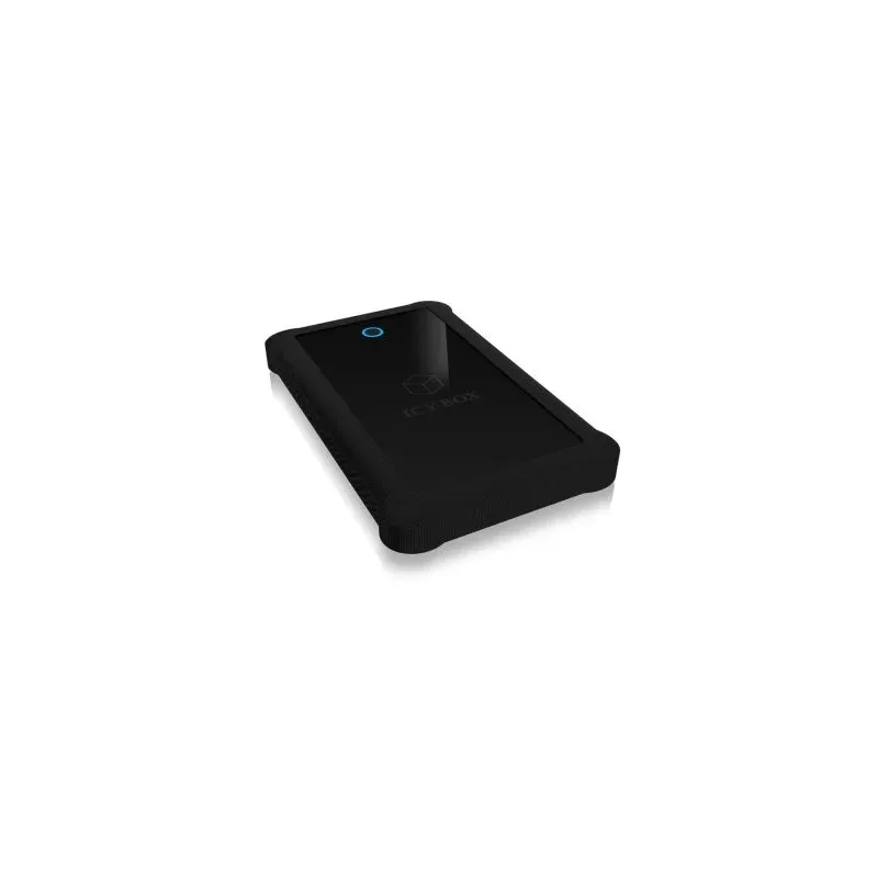 Caixa disco externo ICYBOX IB-233U3-B 2.5" ABS Alumínio Preto Hot-swap USB 3.2