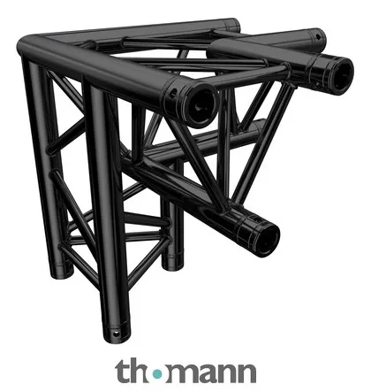 Global Truss F33C34-B 90° Corner Black